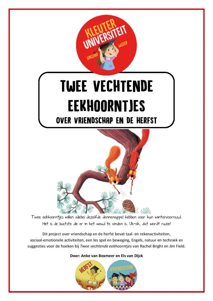 Kinderboekenweek 2018 kleuters vriendschap herfst juf Anke project